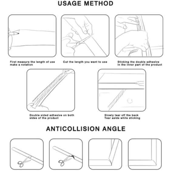 Padded Corner Guard Anti-Bump Safe Soft Protection - Picture 7 of 12